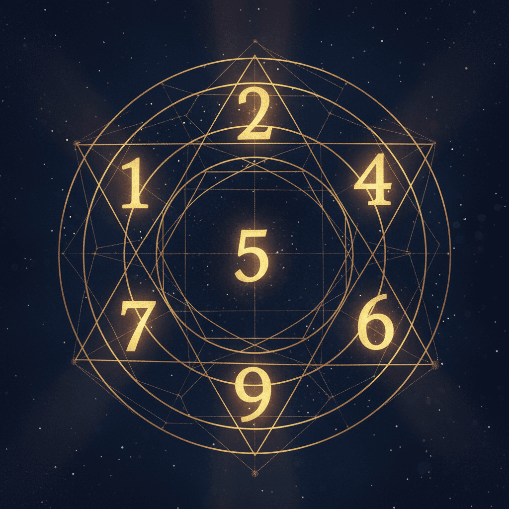 数字学 · 神圣几何金色数字